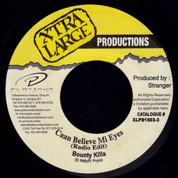Bounty Killer Caan Believe Mi Eyes USED VINYL 7INCH 45 RPM REISSUE