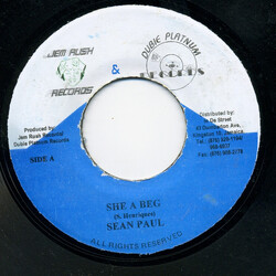 Sean Paul She A Beg USED VINYL 7INCH 45 RPM
