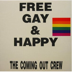 The Coming Out Crew Free, Gay & Happy USED VINYL 12INCH