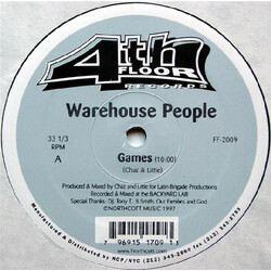 Warehouse People Games / Got Me In A Spell USED VINYL 12INCH 33 S RPM
