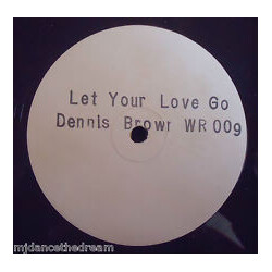 Dennis Brown Let Your Love Go Vinyl 12" USED