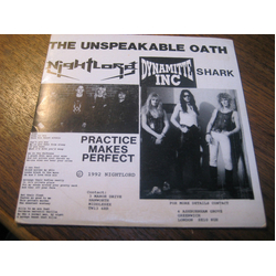 Various The Unspeakable Oath Vinyl 7" USED