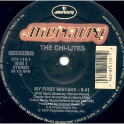 The Chi-Lites / Hamilton Bohannon My First Mistake / Let's Start The Dance USED VINYL 12INCH 33 S RPM REISSUE