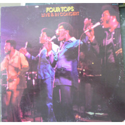 Four Tops Live & In Concert Vinyl LP USED