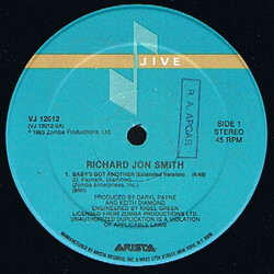 Richard Jon Smith Baby's Got Another USED VINYL 12INCH 45 RPM STEREO