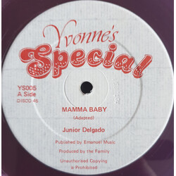 Junior Delgado Mamma Baby USED VINYL 12INCH 45 RPM