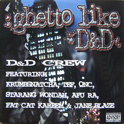 D & D Crew Ghetto Like D&D USED VINYL 12INCH 33 S RPM