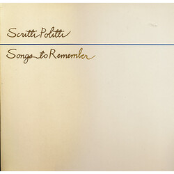 Scritti Politti Songs To Remember Vinyl LP USED