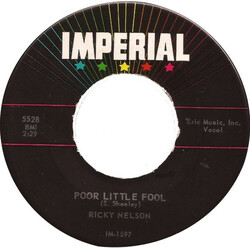 Ricky Nelson (2) Poor Little Fool / Don't Leave Me This Way USED VINYL 7INCH 45 RPM