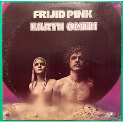 Frijid Pink Earth Omen Vinyl LP USED