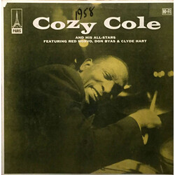 Cozy Cole Cozy Cole And His All-Stars Featuring Red Norvo, Don Byas & Clyde Hart Vinyl LP USED