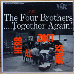 Herb Steward / Al Cohn / Zoot Sims / Serge Chaloff The Four Brothers .... Together Again ! Vinyl LP USED