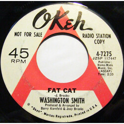 Washington Smith Fat Cat / Don't Take Your Love From Me Vinyl 7" USED