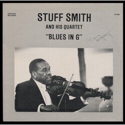 Stuff Smith And His Quartet Blues In G Vinyl LP USED