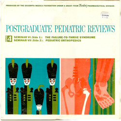 Various Postgraduate Pediatric Reviews: Series 4 Vinyl LP USED