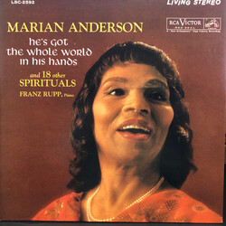 Marian Anderson / Franz Rupp He's Got The Whole World In His Hands  And  18 Other Spirituals Vinyl LP USED