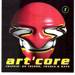 Various Art' Core - Trippin' On Techno, Trance & Rave CD USED