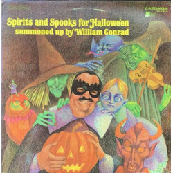 William Conrad Spirits And Spooks For Halloween (Summoned Up By William Conrad) Vinyl LP USED