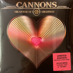 Cannons (5) Heartbeat Highway Vinyl LP USED