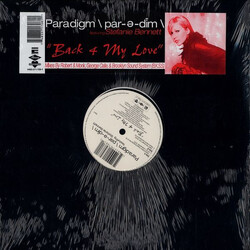 Paradigm (6) / Stefanie Bennett ...Back 4 My Love USED VINYL 12INCH SINGLE