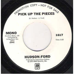 Hudson-Ford Pick Up The Pieces Vinyl 7" USED