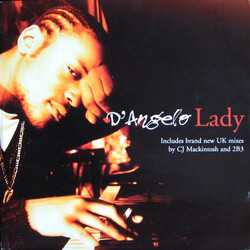 D'Angelo Lady USED VINYL 12INCH 33 S RPM SINGLE