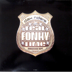 Dax Riders Real Fonky Time USED VINYL 12INCH 33 S RPM SINGLE