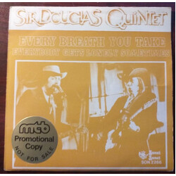 Sir Douglas Quintet Every Breath You Take Vinyl 7" USED