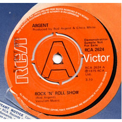Argent Rock 'N' Roll Show Vinyl 7" USED