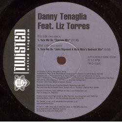 Danny Tenaglia Turn Me On USED VINYL 12INCH