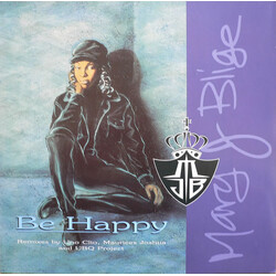 Mary J. Blige Be Happy USED VINYL 12INCH 33 S RPM