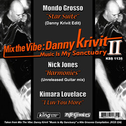 Danny Krivit Mix The Vibe (Music Is My Sanctuary II) USED VINYL 12INCH 33 S RPM