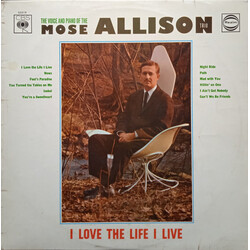 The Mose Allison Trio I Love The Life I Live Vinyl LP USED