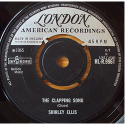 Shirley Ellis The Clapping Song Vinyl 7" USED