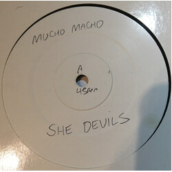 Mucho Macho She Devils / Bring Forth The Gelatine USED VINYL 12INCH PROMO WHITE LABEL
