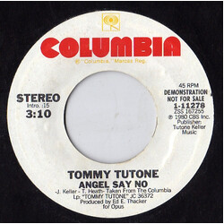 Tommy Tutone Angel Say No USED VINYL 7INCH PROMO STYRENE STEREO