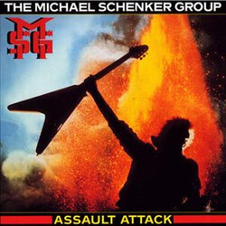 The Michael Schenker Group Assault Attack Vinyl LP USED