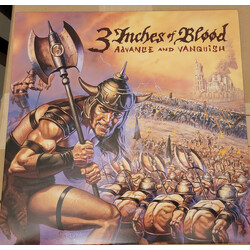 3 Inches Of Blood Advance And Vanquish Vinyl LP USED