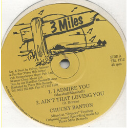 Chuckie Banton I Admire You USED VINYL 12INCH 45 RPM