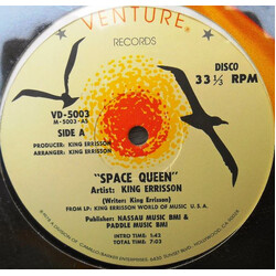 King Errisson Space Queen USED VINYL 12INCH 33 S RPM