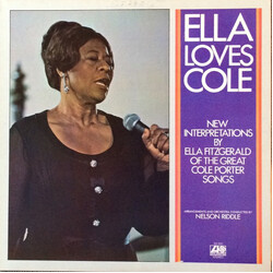 Ella Fitzgerald Ella Loves Cole Vinyl LP USED