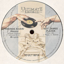 Not James Player Friends Again (Remix) USED VINYL 12INCH 45 RPM