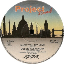 Goldie Alexander Show You My Love USED VINYL 12INCH 45 RPM