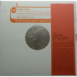 John Cage / Maro Ajemian Sonates Et Interludes Pour Piano Préparé (1946-48) Vinyl LP USED