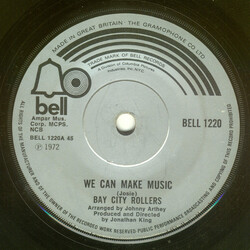 Bay City Rollers We Can Make Music Vinyl 7" USED