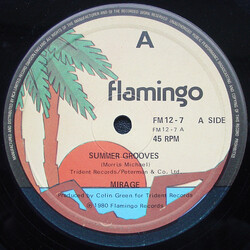 Mirage (23) Summer Grooves USED VINYL 12INCH 45 RPM SINGLE LIMITED EDITION