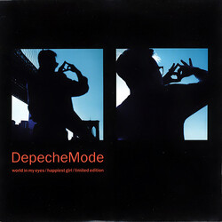 Depeche Mode World In My Eyes / Happiest Girl USED VINYL 12INCH 45 RPM SINGLE LIMITED EDITION REPRESS