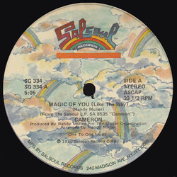 Rafael Cameron Magic Of You (Like The Way) / Get It Off Vinyl 12" USED