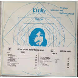 The Kinks Lola Versus Powerman And The Moneygoround - Part One Vinyl LP USED