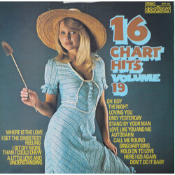 Unknown Artist 16 Chart Hits Volume 19 Vinyl LP USED